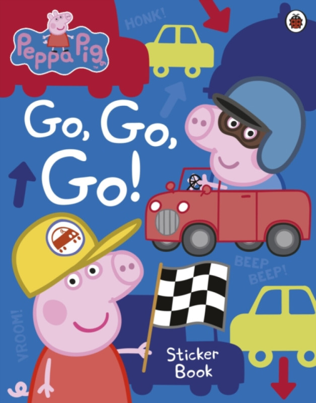 Peppa Pig: Go, Go, Go! (Sticker Book) - kniha z kategorie Pohádky