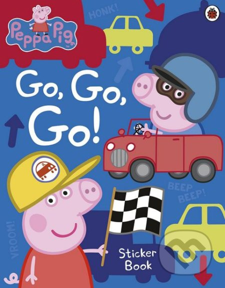 Peppa Pig: Go, Go, Go! (Sticker Book) - kniha z kategorie Pohádky