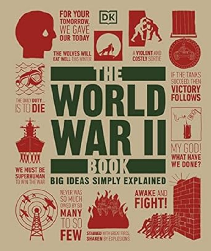 The World War II Book (Big Ideas Simply Explained) - kniha z kategorie Historie