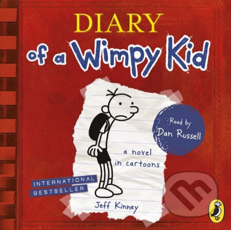 Diary of a Wimpy Kid - Jeff Kinney - audiokniha z kategorie Pro děti