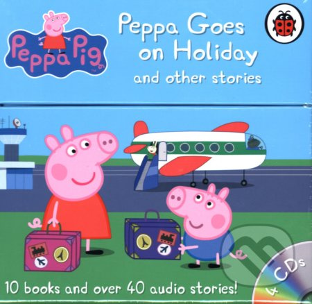 Peppa Goes on Holiday and Other Stories (Box of Audio and Books) - kniha z kategorie Pro děti