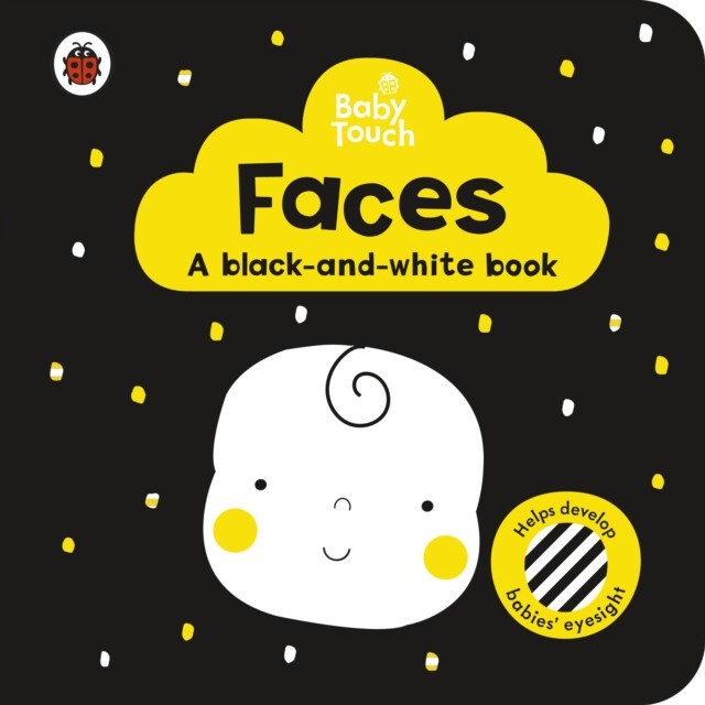 Faces (A black-and-white book) - Lemon Ribbon Studio (ilustrácie) - kniha z kategorie Pro děti