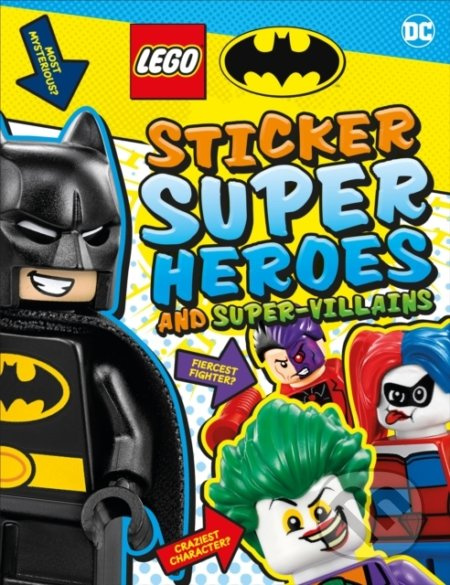 LEGO Batman: Sticker Super Heroes and Super-Villains - kniha z kategorie Pro děti