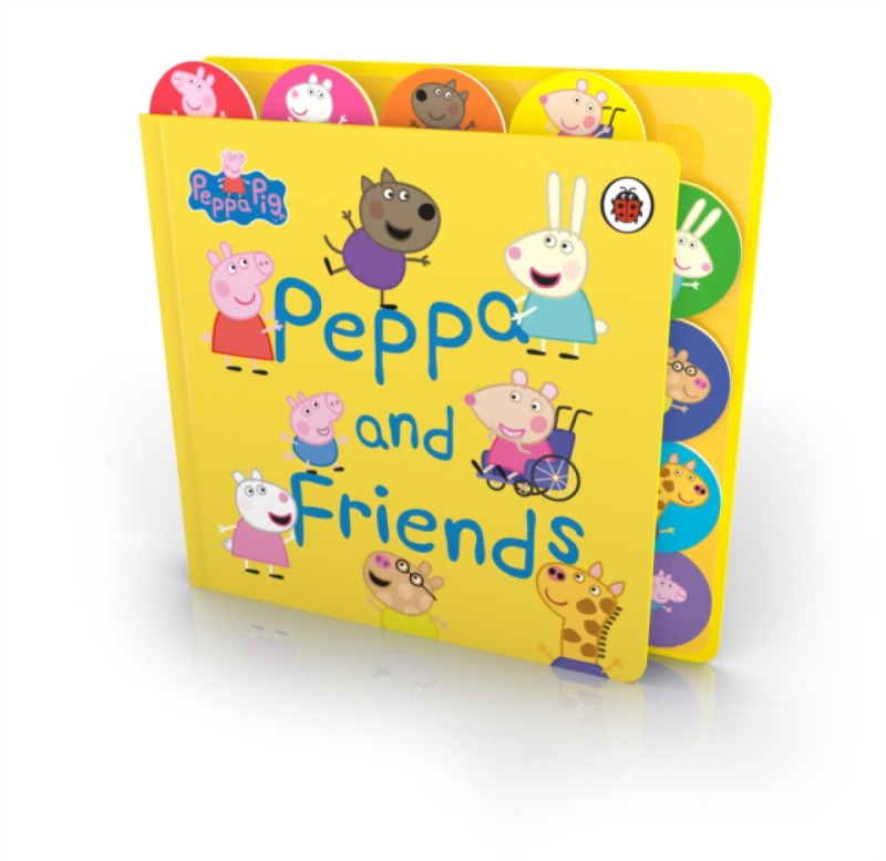 Peppa Pig: Peppa and Friends, Tabbed Board Book Penguin Random House Children's UK