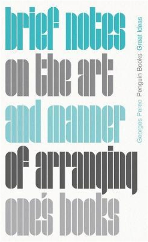 Brief Notes on the Art and Manner of Arranging One's Books - kniha z kategorie Filozofie