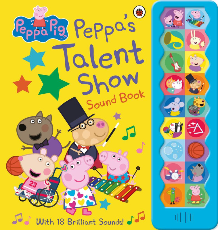 Peppa Pig: Peppa's Talent Show (Noisy Sound Book) - kniha z kategorie Pro děti