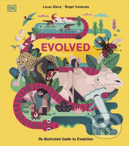 Evolved (An Illustrated Guide to Evolution) - Lucas Riera, Mia Cassany (ilustrátor) - kniha z kategorie Naučné knihy