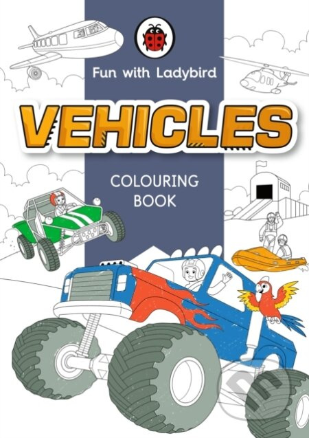Colouring Book: Vehicles - kniha z kategorie Omalovánky