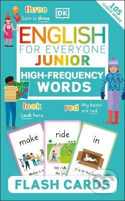 English for Everyone Junior (High-Frequency Words Flash Cards) - kniha z kategorie Cizí jazyky