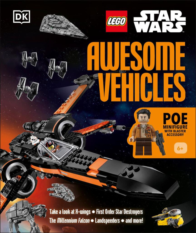 LEGO Star Wars Awesome Vehicles (With Poe Dameron Minifigure and Accessory) - kniha z kategorie Pro děti
