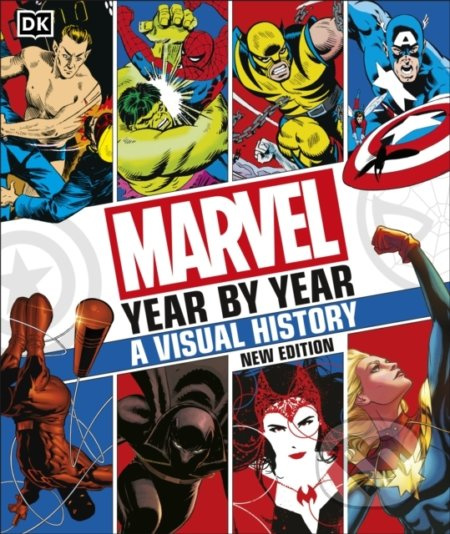 Marvel Year By Year (A Visual History New Edition) - kniha z kategorie Komiksy