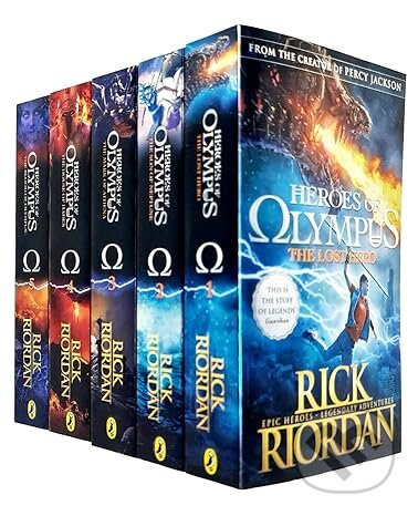 Heroes of Olympus 5 Book Collection - Rick Riordan - kniha z kategorie Fantasy