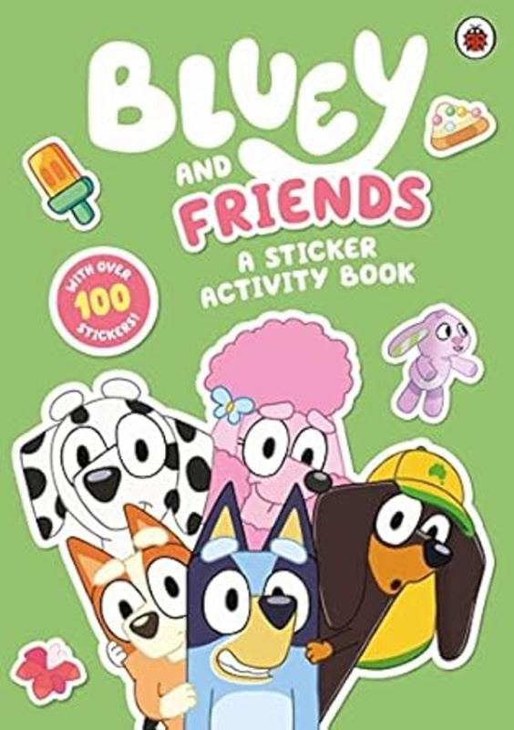 Bluey: Bluey and Friends: A Sticker Activity Book - Bluey - kniha z kategorie Pro děti