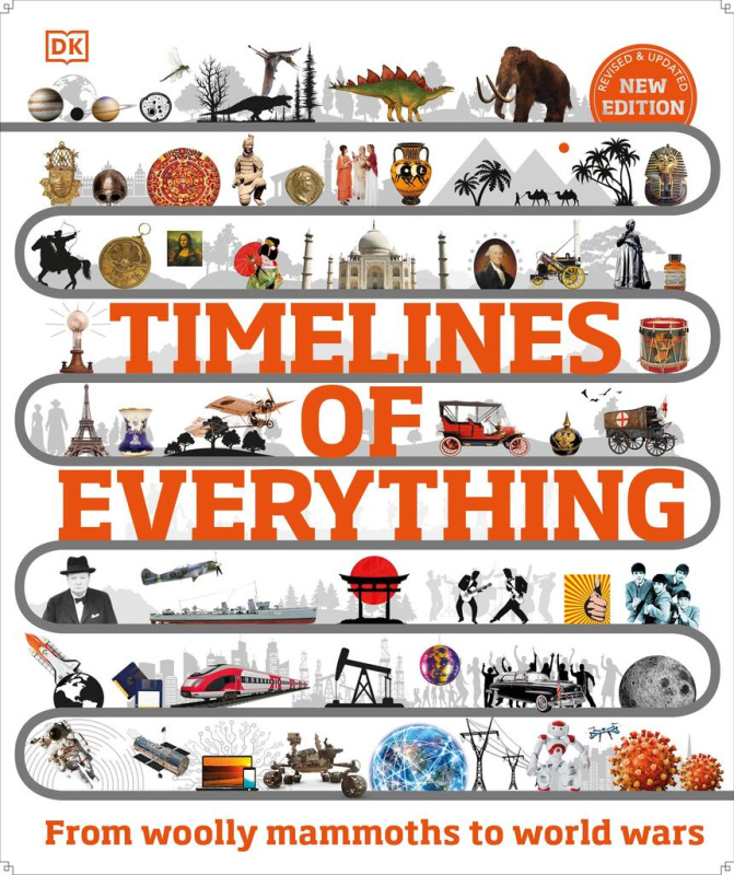 Timelines of Everything (From Woolly Mammoths to World Wars) - kniha z kategorie Naučné knihy
