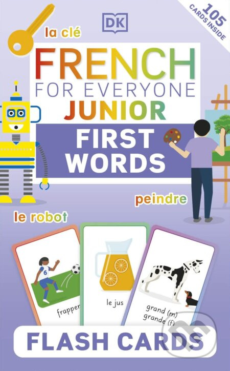 French for Everyone Junior First Words Flash Cards - kniha z kategorie Cizí jazyky