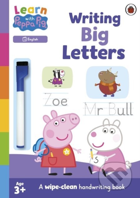 Learn with Peppa: Writing Big Letters - kniha z kategorie Naučné knihy