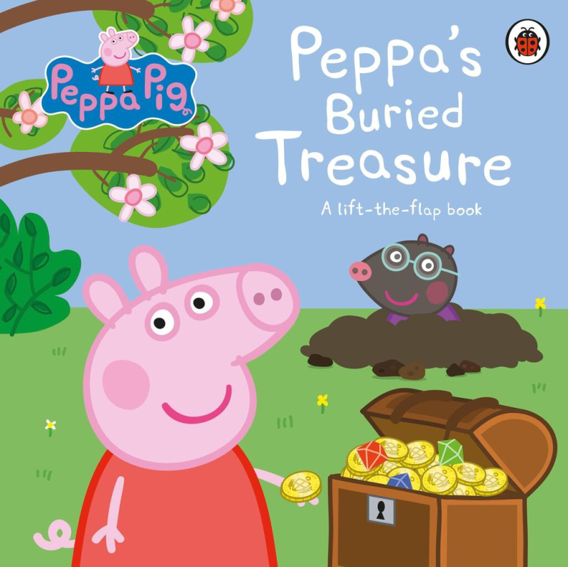 Peppa Pig: Peppa's Buried Treasure (A lift-the-flap book) - kniha z kategorie Pohádky