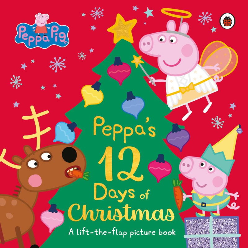 Peppa Pig: Peppa's 12 Days of Christmas (A Lift-the-Flap Picture Book) - kniha z kategorie Pro děti