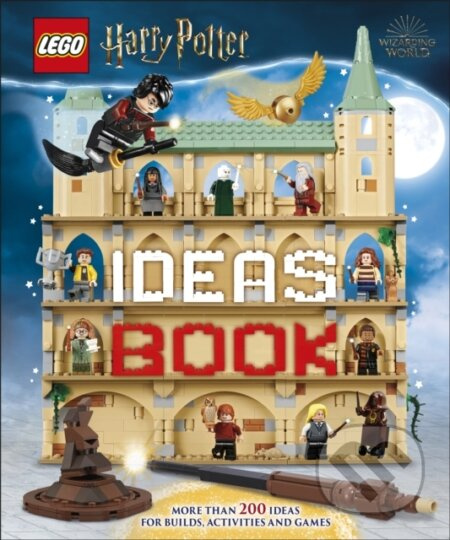 LEGO Harry Potter Ideas Book (More Than 200 Ideas for Builds, Activities and Games) - kniha z kategorie Úkoly pro děti