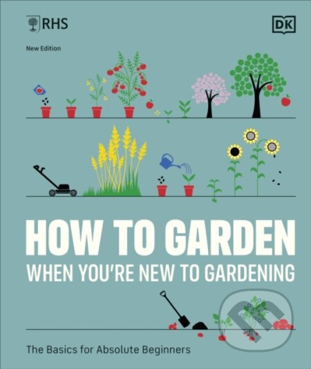 RHS How to Garden When You're New to Gardening (The Basics for Absolute Beginners) - kniha z kategorie Zdraví a životní styl