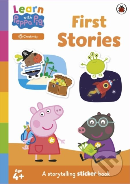 First Stories sticker activity book - kniha z kategorie Úkoly pro děti