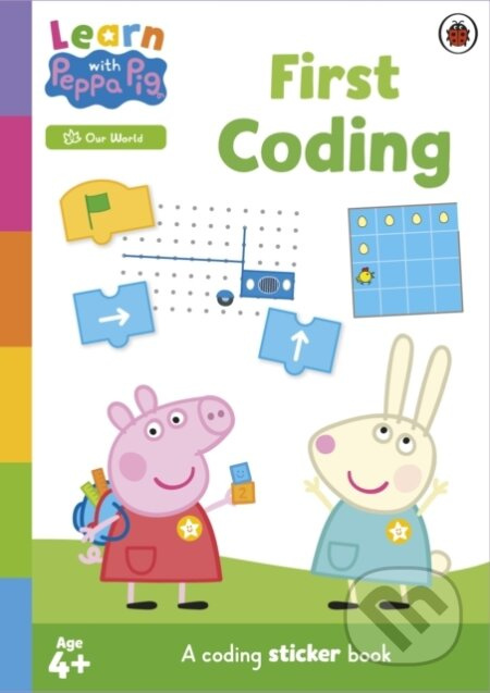 First Coding sticker activity book - kniha z kategorie Úkoly pro děti