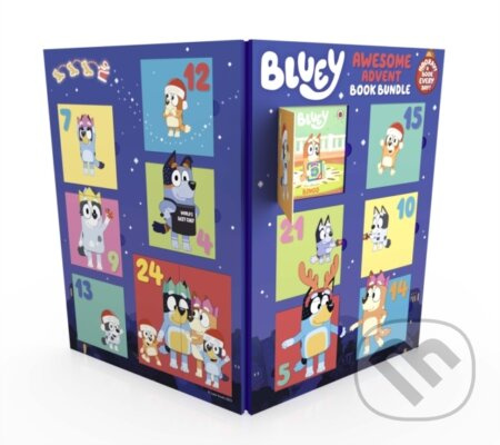Bluey: Awesome Advent Book Bundle - Bluey - kniha z kategorie Pro děti