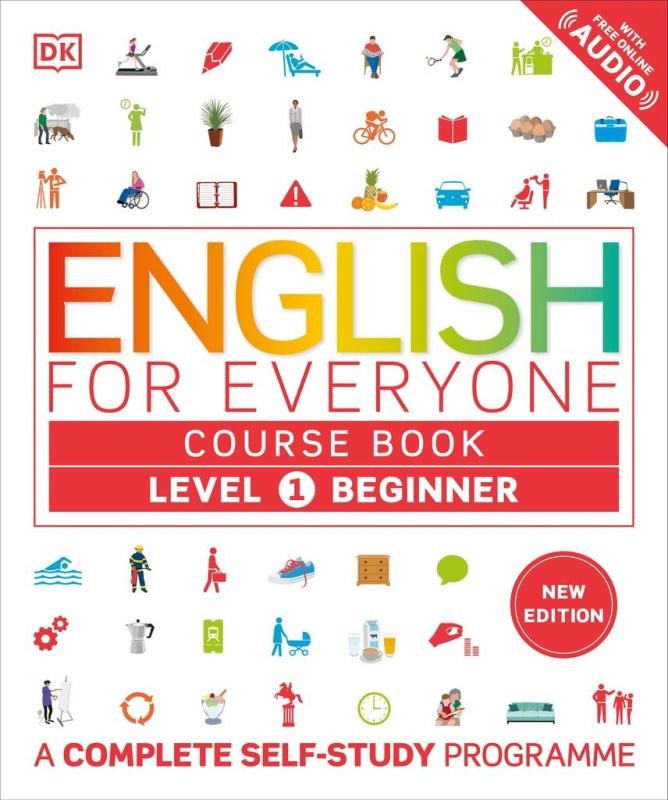 English for Everyone: Course Book - Level 1 Beginner - kniha z kategorie Jazykové učebnice a slovníky