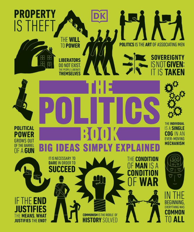 The Politics Book (Big Ideas Simply Explained) - kniha z kategorie Politologie a politika