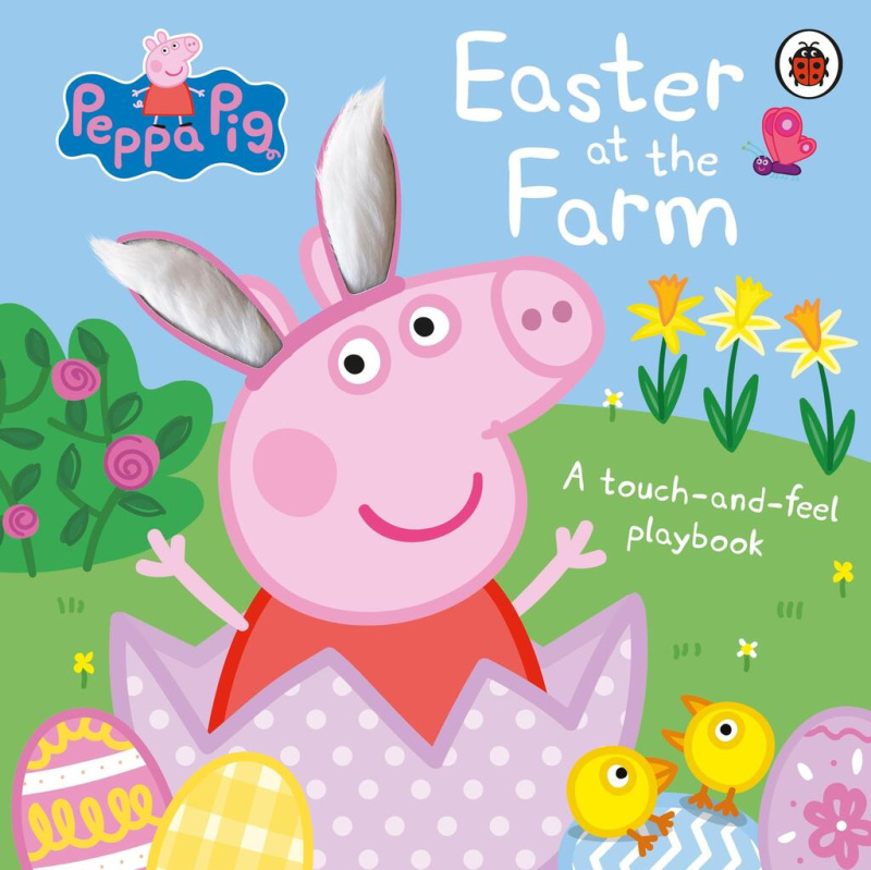 Peppa Pig: Easter at the Farm (A Touch-and-Feel Playbook) - kniha z kategorie Pro děti