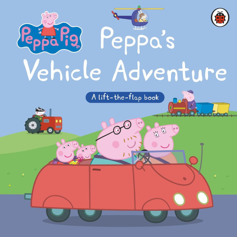 Peppa Pig: Peppa’s Vehicle Adventure (A Lift-the-Flap Book) - kniha z kategorie Pohádky