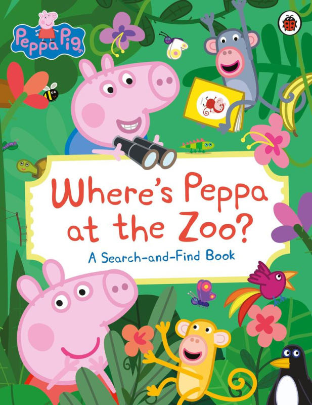 Where’s Peppa at the Zoo? (A Search-and-Find Book) - kniha z kategorie Pohádky