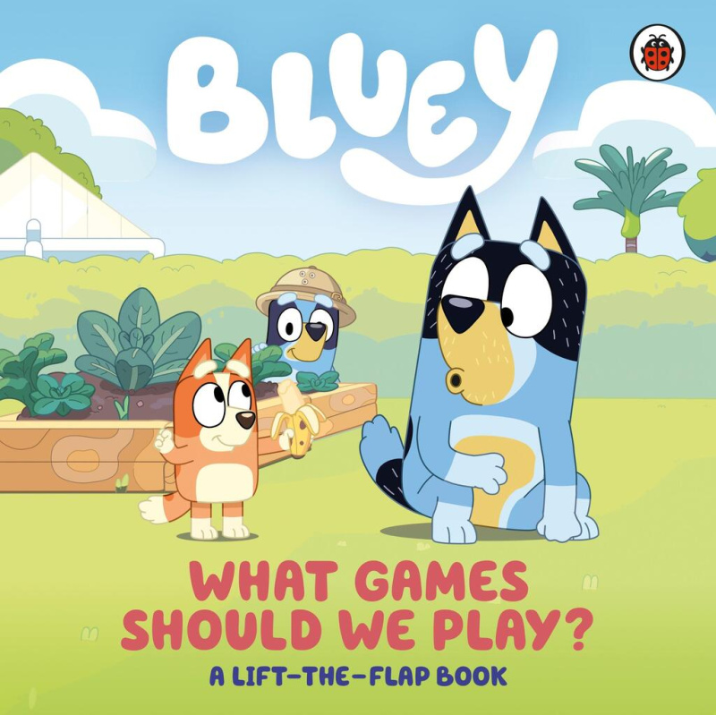 Bluey: What Games Should We Play? (A Lift-the-Flap Book) - kniha z kategorie Pohádky