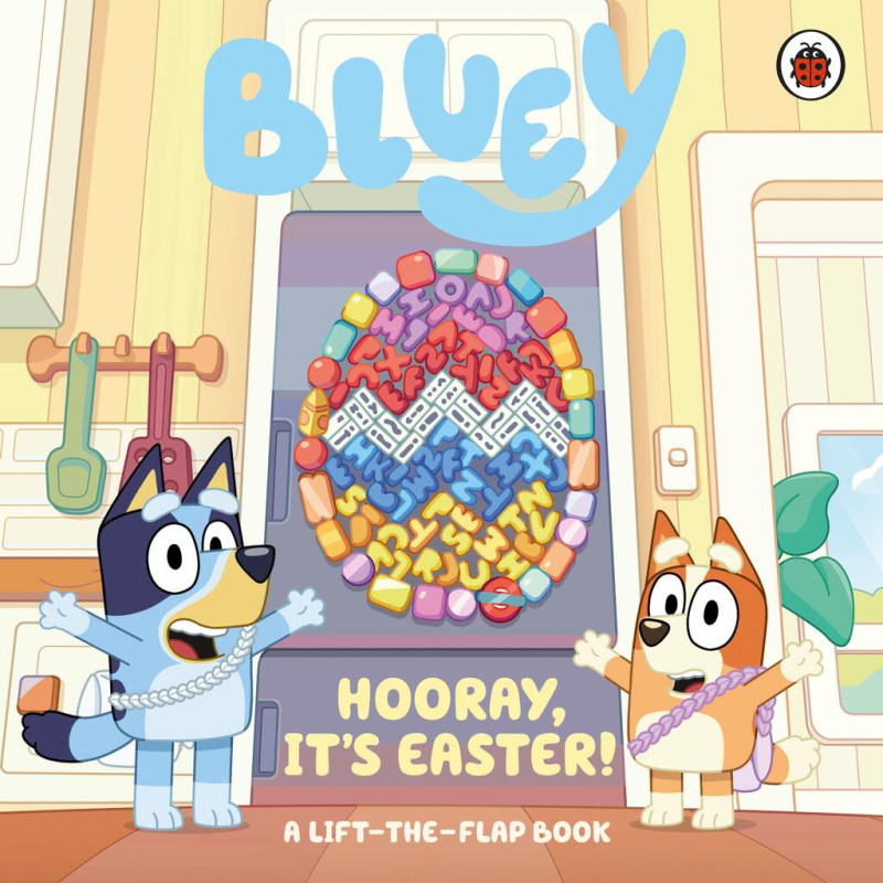 Bluey: Hooray, It’s Easter! (A Lift-the-Flap Book) - kniha z kategorie Pro děti