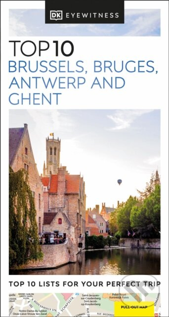 Top 10 Brussels, Bruges, Antwerp and Ghent - kniha z kategorie Průvodci Evropou