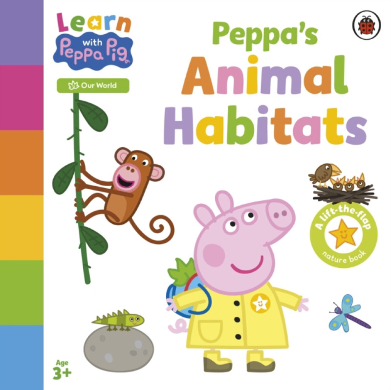 Learn with Peppa: Peppas Animal Habitats - Peppa Pig - kniha z kategorie Naučné knihy