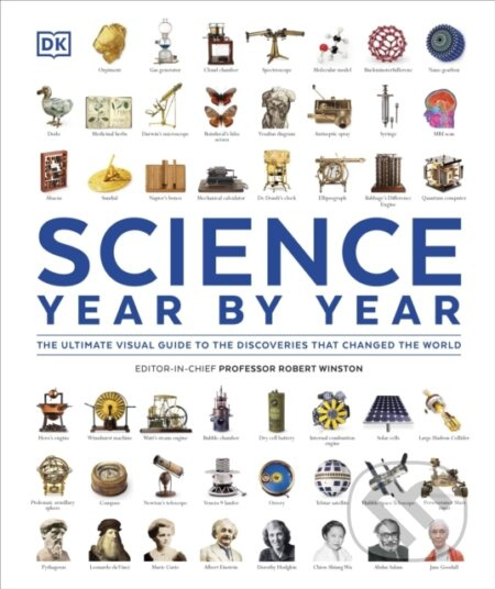 Science Year by Year (The Ultimate Visual Guide to the Discoveries that Changed the World) - kniha z kategorie Fyzika