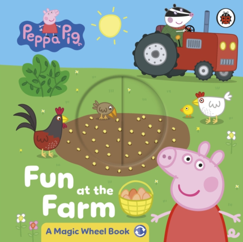 Peppa Pig: Fun at the Farm (A Magic Wheel Book) - Peppa Pig - kniha z kategorie Pohádky