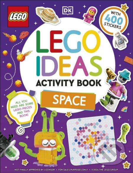 LEGO Ideas Activity Book Space (Packed with LEGO Building and Sticker Activities and Fun Facts. With 400 Stickers!) - kniha z kategorie Omalovánky,…