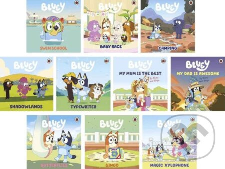 Bluey 10 Picture Books Set - kniha z kategorie Pohádky