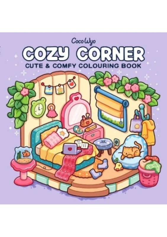 Cozy Corner - Coco Wyo - kniha z kategorie Omalovánky, vystřihovánky, papír