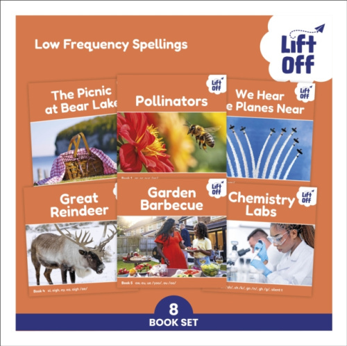 Dorling Kindersley Ltd Phonic Books Lift Off Readers Low Frequency Spellings - Phonic Books