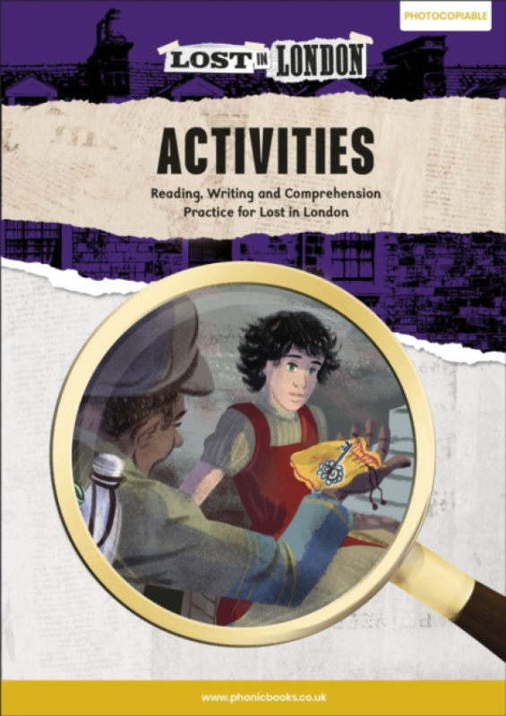 Dorling Kindersley Ltd Phonic Books Lost in London Activities - Phonic Books
