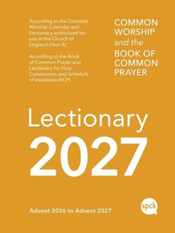 Common Worship Lectionary 2027 - SPCK