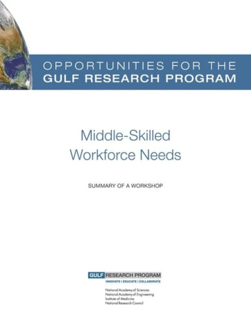 National Academies Press Opportunities for the Gulf Research Program: Middle-Skilled Workforce Needs - National Research Council a Policy and Global Affairs a Gulf Research Program