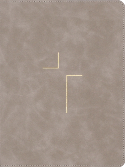 Zondervan Jesus Bible, ESV Edition, Leathersoft, Stone