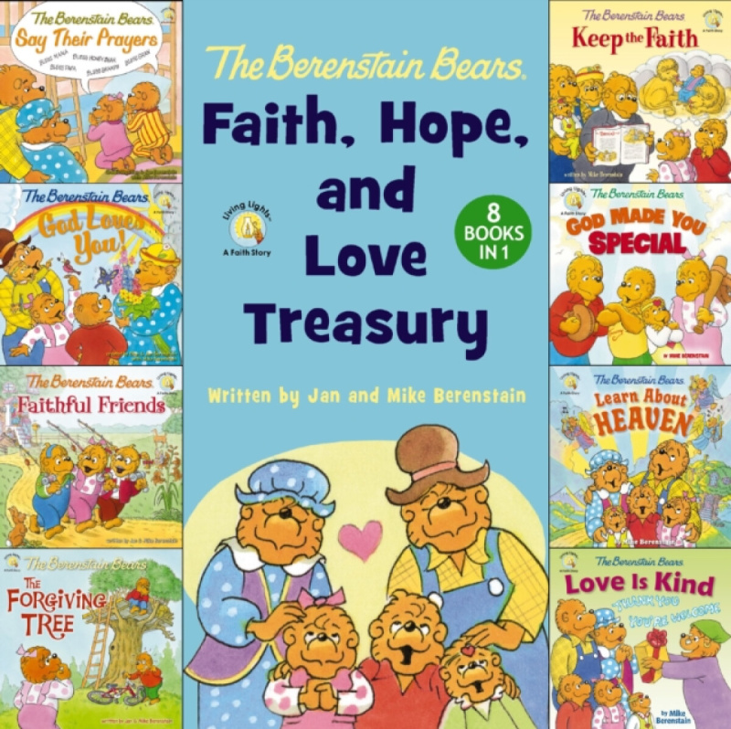 Zondervan Berenstain Bears Faith, Hope, and Love Treasury - Berenstain, Jan  a  Mike