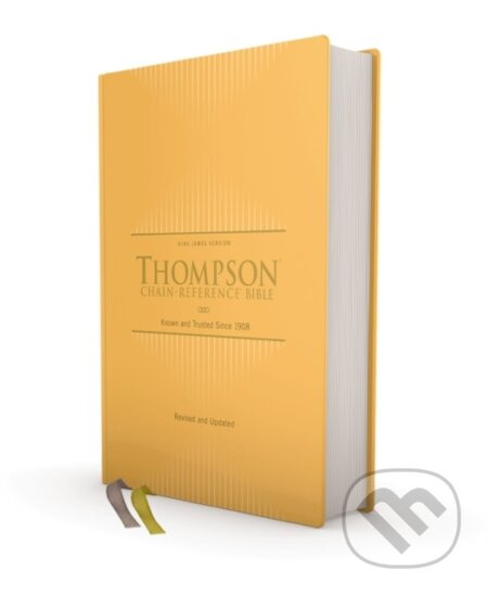 KJV, Thompson Chain-Reference Bible, Hardcover, Yellow Gold, Red Letter, Comfort Print - kniha z kategorie Humanitní a společenské vědy