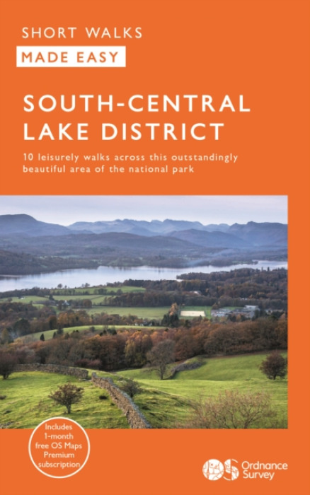 Ordnance Survey OS Short Walks Made Easy - Ambleside, Windermere, Hawkshead and Coniston (South Central Lakes)