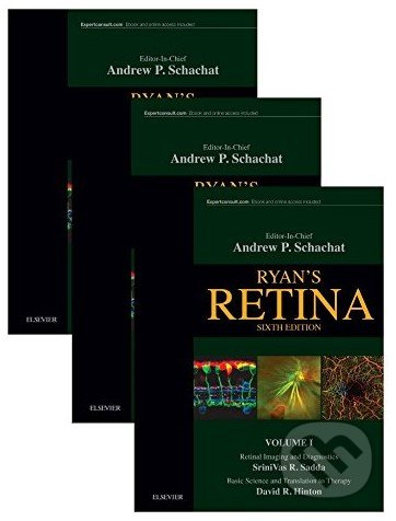 Ryan's Retina (3 Volume Set) - Charles Wilkinson, Andrew Schachat, David Hinton, K. Bailey Freund, David Sarraf, Peter Wiedemann - kniha z kategorie…